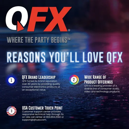 Vista 2 de QFX RETRO-39 Grabadora de cinta portátil para zapatos, cubierta de cinta de casete analógica con USB 2.0, micrófono incorporado, altavoz Bluetooth