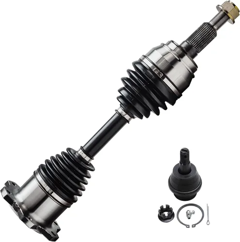 Vista 13 de Detroit Axle - Ejes CV delanteros para Chevy Trailblazer EXT Buick Rainier GMC Envoy XL XUV Olds Bravada Isuzu Ascender Saab 9-7x, 2003 2004 2005