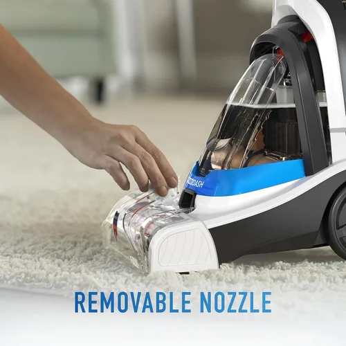 Vista 8 de Hoover PowerDash: Limpiador de alfombras para mascotas Compacto ligero, FH50700, Color Azul