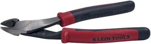 Vista 4 de Klein Tools - Alicate J248-8 para maestro, de corte en diagonal de gran fuerza con cabeza angulada, 8 pulgadas