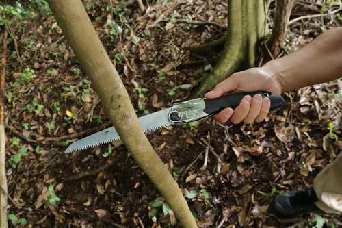 Vista 6 de Sierra de mano plegable Silky PocketBoy de la serie profesional, 170 mm, con dientes medianos (340-17)