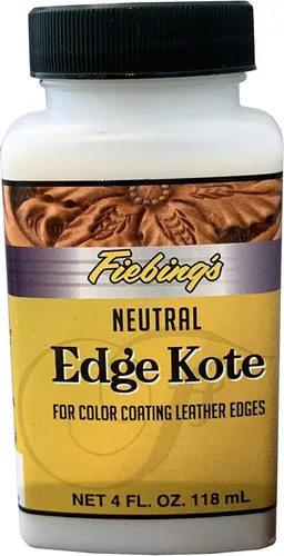 Vista 5 de Fiebing's Edge Kote 4 Fl Oz - Azul - para Colorear Bordes de Cuero en Bolsos, Carteras, Zapatos, Fundas, etc