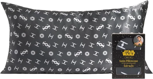 Vista 16 de Lisa Frank x Kitsch - Funda de almohada de satén con cremallera para cabello y piel, más suave que las fundas de almohada de seda, funda de almohada