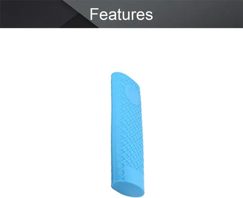 Vista 3 de MroMax Soporte de silicona para mango caliente de 6.1 pulgadas, antideslizante, resistente al calor, para olla de hierro fundido, woks, sartenes