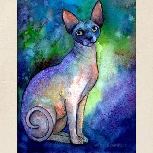 Vista 4 de CafePress Sphynx - Bolsa de lona natural bolsa de compras reutilizable