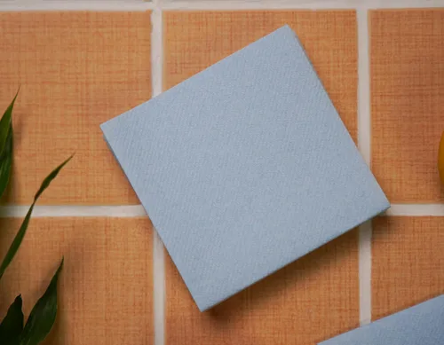 Vista 5 de Servilletas de cóctel, paquete de 100 servilletas desechables de lino de lujo como Airlaid, suaves y absorbentes, servilletas de cóctel para cocina