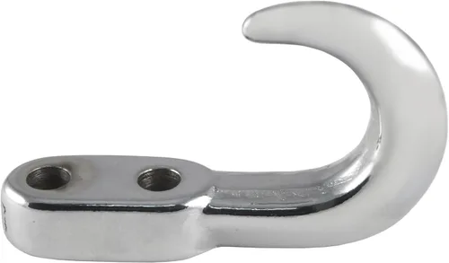 Vista 5 de CURT Gancho de remolque de acero cromado 22420, capacidad de 10,000 libras (paquete de 2)