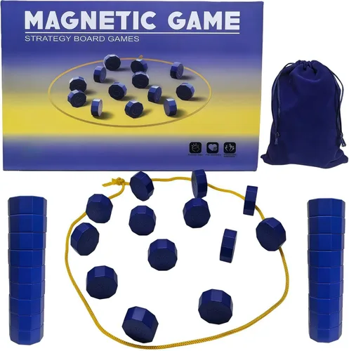 Juego de ajedrez magnético con cuerda para rellenar cestas de Pascua, juegos familiares, juegos divertidos de estrategia para familia y fiestas,