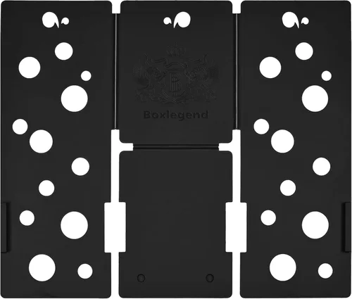 Vista 11 de BoxLegend V5 - Carpeta plegable para camisas, carpeta de ropa, fácil y rápido de plegar, asistente de lavandería para carpetas de lavandería Azul
