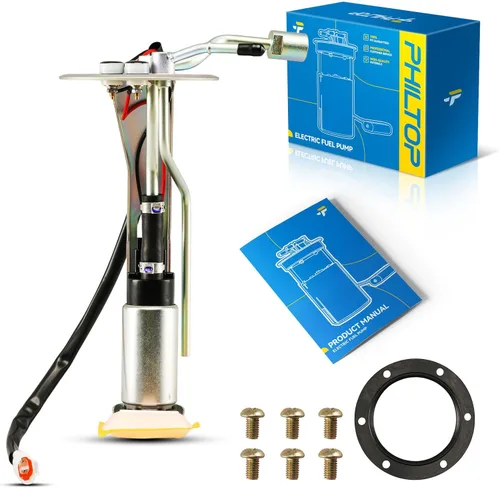 Vista 100 de PHILTOP FG1249 Conjunto de bomba de combustible eléctrica compatible con Mazda 3 2004–2009 2.0L 2.3L, reemplaza a E8591M, P76308M, SP4052M