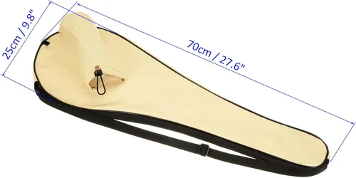 Vista 3 de M METERXITY Badminton Racquet Cover - Lightweight Padded Waterproof Badminton Racket Cover Bag with Adjustable Shoulder Strap for Indoor Outdoor