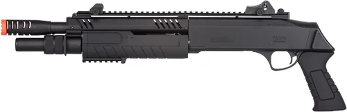 Bomba de escopeta Airsoft High FPS Tri-Shot de 11 pulgadas Action BO Fabricación FABARM STF con empuñadura de pistola (2 proyectiles incluidos)