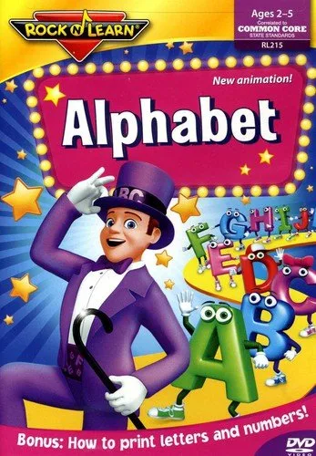 Alphabet DVD by Rock 'N Learn