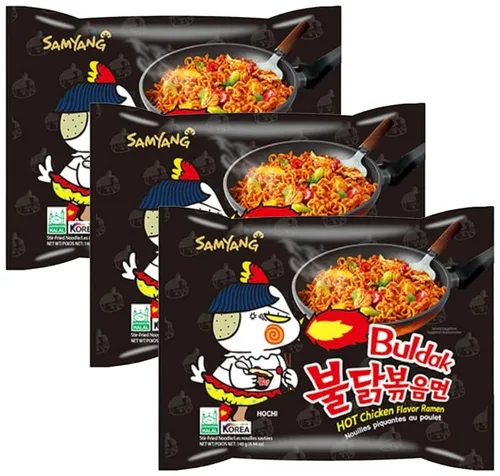 Vista 38 de Samyang Ramen / Fideos asados con pollo picante 140g - Paquete de 2