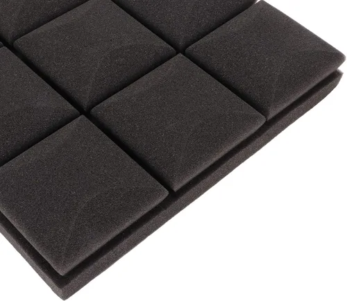 Vista 6 de 10pcs Studio Foam Acoustic Panels Soundproof Wedges High Absorption Sound Dampening