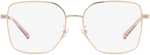 Vista 2 de Michael Kors NAXOS MK 3056 - Marco de anteojos para mujer de oro rosa 5516140