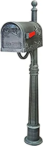 Vista 10 de Special Lite SCB-1005_SPK600-BLK - Buzón de colibrí con poste de aluminio, color negro