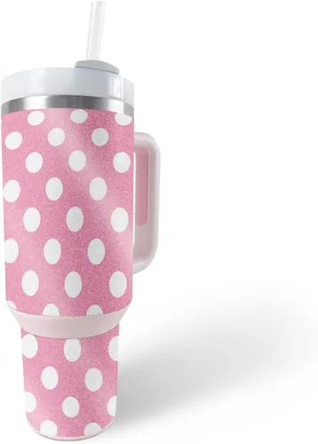 Vista 15 de MightySkins - Vaso con purpurina brillante compatible con Stanley The Quencher H2.0 FlowState de 40 onzas, mármol magma, acabado protector