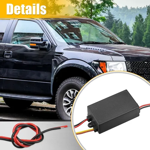 Vista 6 de X AUTOHAUX 2 piezas módulo de flash LED universal controlador de luz trasera de coche luz LED de cola 3 pasos secuencial dinámico perseguir módulo