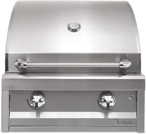 Artisan American Eagle Series - Parrilla de gas integrada de 26 pulgadas con zona de sellado infrarrojo, gas natural (AAEP-26-NG-ART-ISB)