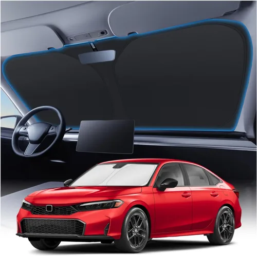 Vista 186 de KUST Parasol para parabrisas para BMW X1 F48 2016, 2017, 2018, 2019, 2020, 2021, 2022, accesorios de ajuste personalizado, parasol plegable