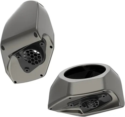 Vista 279 de Advanblack Alpine Green Tour Pack - Paquete de altavoces de 6.5 pulgadas, carcasa de audio trasera, color a juego, ajuste Harley King Tour Pack