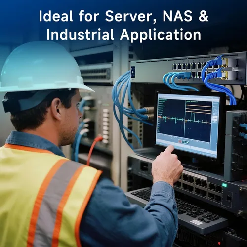 Vista 3 de Cable Matters 1000BASE-T Gigabit SFP a RJ45 módulo transceptor Ethernet de cobre para equipos Cisco, Ubiquiti, TP-Link, Netgear, MikroTik