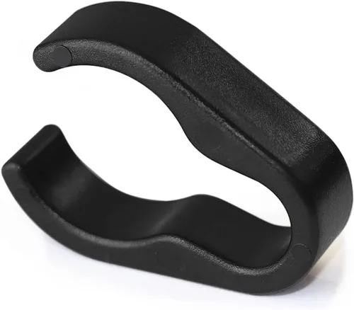 Vista 3 de Pinzas para cable de soporte de micrófono, abrazadera de plástico para poste de pluma, varios tamaños con bridas (32 unidades)