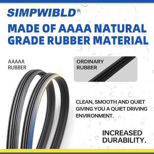 Vista 6 de SIMPWIBLD Reemplazo para Brazo de Limpiaparabrisas Trasero Nissan Versa 2007-2012, Fácil de Instalar (juego de 2)