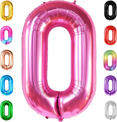 Vista 99 de KatchOn, Globo morado gigante del número 5 de 40 pulgadas, globo de Mylar morado número 5, globos morados de cinco globos morados, decoraciones