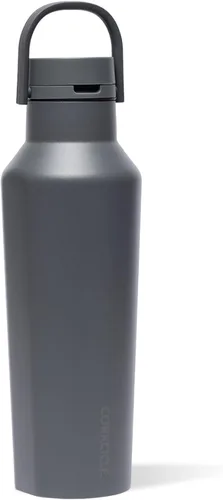 Vista 25 de Corkcicle Classic Sport Canteen - Botella de agua aislada de acero inoxidable, compacta y apta para viajes, duradera, apta para lavavajillas, sin