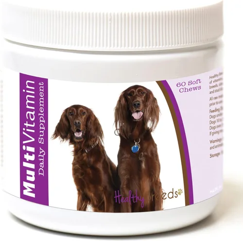 Vista 104 de Healthy Breeds Affenpinscher - Masticables blandos multivitamínicos, 60