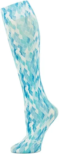 Hocsocx Blue Ice Socks Performance Liner Moisture-Wicking Protection for Field Hockey, Ice Hockey, Lacrosse, and Soccer