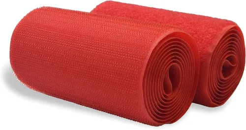 Vista 89 de Cierre de Gancho y Bucle de 1 Pulgada Beige - Cinta de Gancho y Bucle de Nylon No Adhesiva - Longitud de 1 Yarda - Para Tela, Bolsas