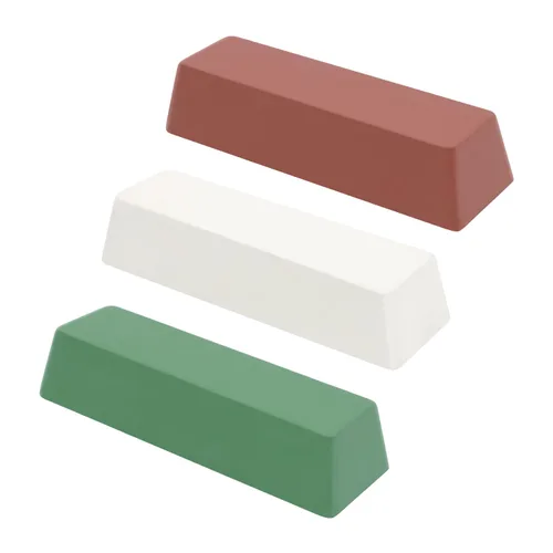 Vista 19 de SCOTTCHEN Mini Compuestos de corte para pulir 4 onzas - Verde Fino/Blanco Medio/Rojo Grueso - Paquete de 3