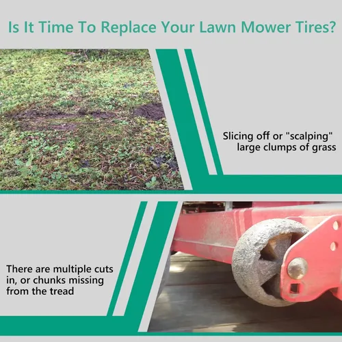 Vista 3 de Rueda de cubierta antideslizante 6 piezas compatible con Scag Turf Tiger Cat Wildcat Cub Repuesto # 481632, 10225, 210-033