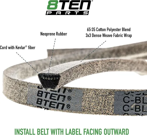 Vista 6 de 8TEN Kit de reconstrucción de cubierta para Toro Exmark 42 pulgadas Quest TimeCutter SS 4235 MX 4260 ZS 4200S 4200T hoja husillo correa tensor