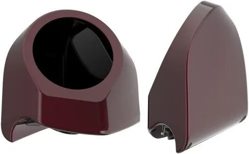 Vista 706 de Advanblack Alpine Green Tour Pack - Paquete de altavoces de 6.5 pulgadas, carcasa de audio trasera, color a juego, ajuste Harley King Tour Pack