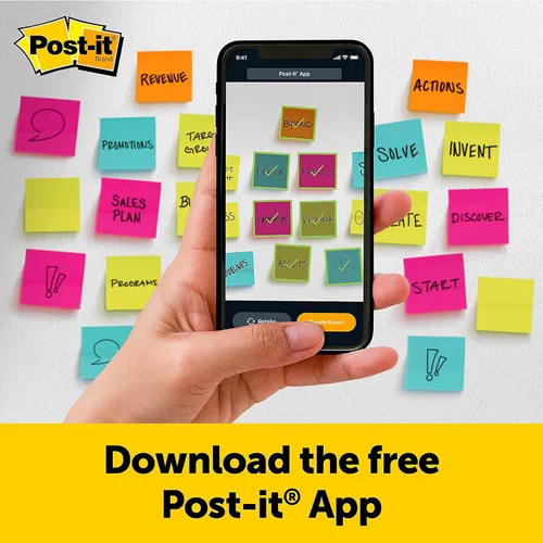 Vista 7 de Post-it Super Sticky Wall Easel Pad, 25" x 30", 20 Sheets/Pad, 3 Pads/Pack (559VAD20 3PK)