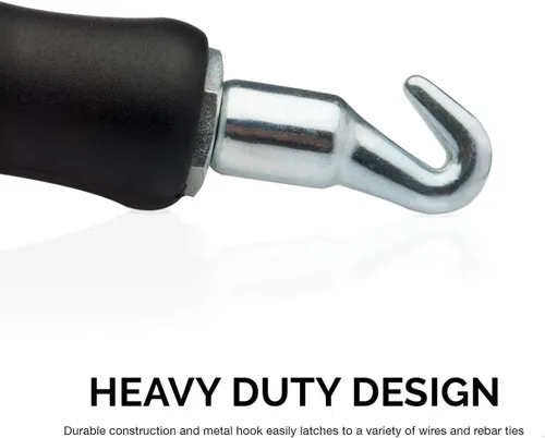 Vista 3 de NEIKO 61025A Automatic Rebar Wire Twister Tool Updated Model Reinforced Spring with Improved Recoil and Reload Action, Ergonomic Rubber Handle