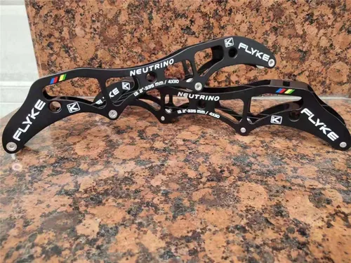 Vista 6 de NC Speed - Marcos para patines en línea, 3 ruedas de 100/110/4.921 in, 4 patines de aluminio profesionales de 90/100/4.331 in