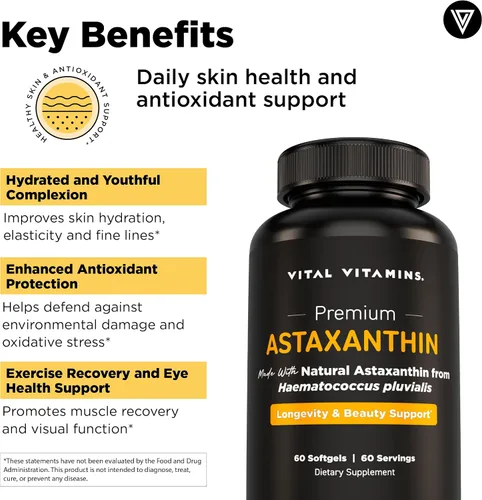 Vista 7 de Vital Vitamins NAD+ 30 ct + Astaxantina 60 ct