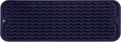Vista 95 de MicoYang Alfombrilla de silicona para secado de platos para múltiples usos, fácil de limpiar, ecológica, resistente al calor, alfombrilla
