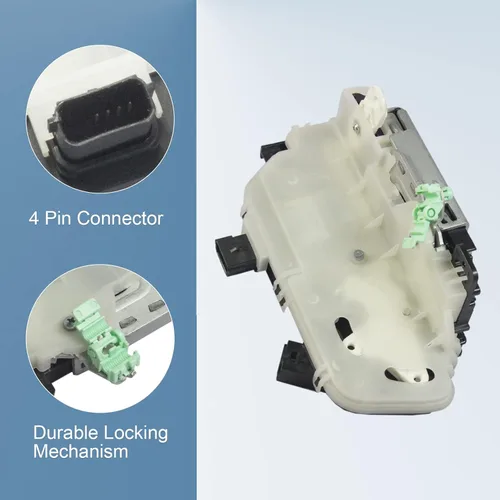 Vista 4 de DICMIC Actuador de pestillo de bloqueo de puerta delantera izquierda del lado del conductor compatible con Ford Explorer 2011-2019 Ford F-150