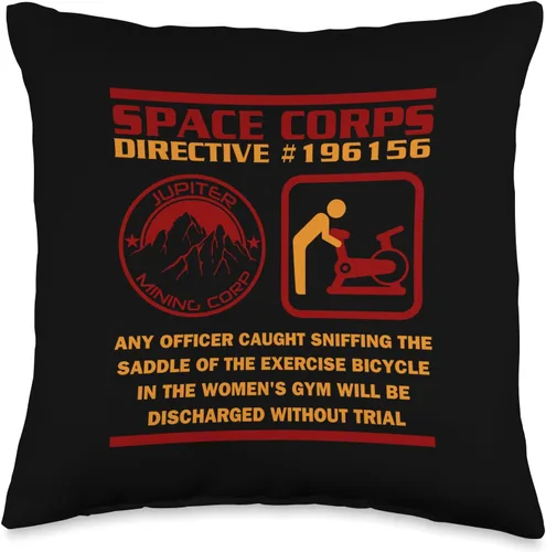 Meta Cortex JMC Space Corps Directive #196156 - Almohada para oler la silla de montar, 16 x 16 pulgadas, multicolor