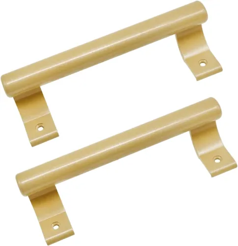 Vista 10 de Manija de puerta corredera de aluminio moderna de 2 piezas de 8 pulgadas para balcón, baño, armarios y puertas de almacén