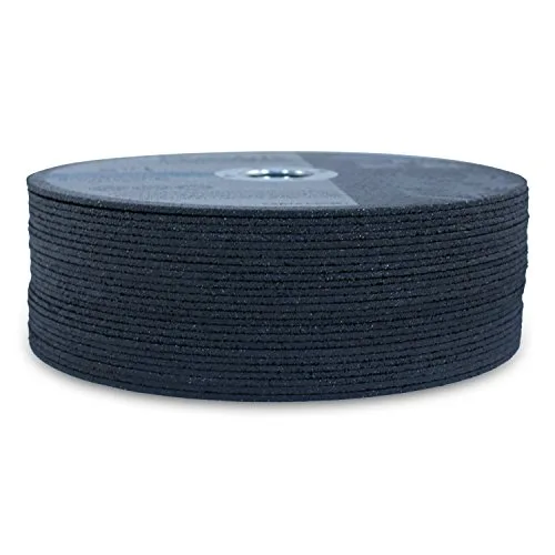 Vista 3 de BHA Ruedas de corte para metal y acero inoxidable para molinillos de troquel, 3" x 132" x 14" - Paquete de 25