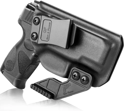 Vista 10 de Funda de polímero IWB Taurus G2C y G3C Adj. Cant y retención Cintura interior Compatible con Taurus G3C/ G2C/ G2S/ PT111/PT140