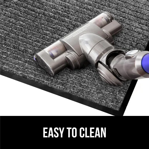Vista 18 de Gorilla Grip - Tapete afelpado original de goma con perfil bajo, resistente, duradero, impermeable y fácil de limpiar para interior y exterior