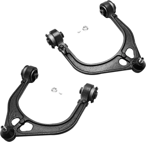Vista 281 de Detroit Axle - Kit de suspensión frontal de 10 piezas para Chevy Trailblazer EXT GMC Envoy XL XUV Buick Rainier Isuzu Ascender Olds Bravada, brazos
